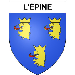 L'Épine Sticker wappen, gelsenkirchen, augsburg, klebender aufkleber