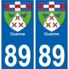 64 Pau-aufkleber plakette ez stadt