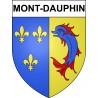 Mont-Dauphin 05 ville sticker blason écusson autocollant adhésif