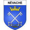 Stickers coat of arms Névache adhesive sticker