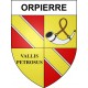 Orpierre Sticker wappen, gelsenkirchen, augsburg, klebender aufkleber