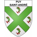 Puy-Saint-André 05 ville sticker blason écusson autocollant adhésif