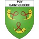 Puy-Saint-Eusèbe 05 ville sticker blason écusson autocollant adhésif