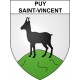 Puy-Saint-Vincent Sticker wappen, gelsenkirchen, augsburg, klebender aufkleber