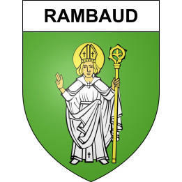 Stickers coat of arms Rambaud adhesive sticker