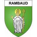 Rambaud Sticker wappen, gelsenkirchen, augsburg, klebender aufkleber