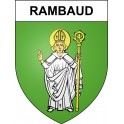 Stickers coat of arms Rambaud adhesive sticker