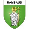 Rambaud Sticker wappen, gelsenkirchen, augsburg, klebender aufkleber