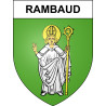 Stickers coat of arms Rambaud adhesive sticker