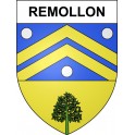 Remollon Sticker wappen, gelsenkirchen, augsburg, klebender aufkleber