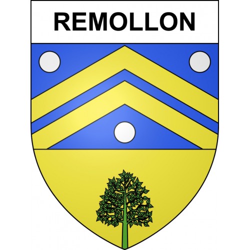 Stickers coat of arms Remollon adhesive sticker