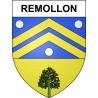 Remollon Sticker wappen, gelsenkirchen, augsburg, klebender aufkleber