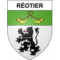 Stickers coat of arms Réotier adhesive sticker
