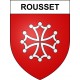 Adesivi stemma Rousset adesivo