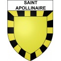 Stickers coat of arms Saint-Apollinaire adhesive sticker
