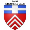 Stickers coat of arms Saint-Étienne-le-Laus adhesive sticker