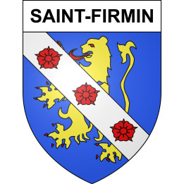 Saint-Firmin Sticker wappen, gelsenkirchen, augsburg, klebender aufkleber