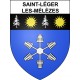 Saint-Léger-les-Mélèzes Sticker wappen, gelsenkirchen, augsburg, klebender aufkleber