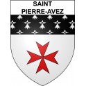 Saint-Pierre-Avez Sticker wappen, gelsenkirchen, augsburg, klebender aufkleber