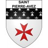 Saint-Pierre-Avez Sticker wappen, gelsenkirchen, augsburg, klebender aufkleber