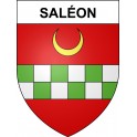 Pegatinas escudo de armas de Saléon adhesivo de la etiqueta engomada