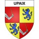 Stickers coat of arms Upaix adhesive sticker