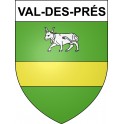 Stickers coat of arms Val-des-Prés adhesive sticker