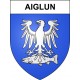 Stickers coat of arms Aiglun adhesive sticker