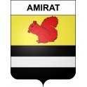 Pegatinas escudo de armas de Amirat adhesivo de la etiqueta engomada