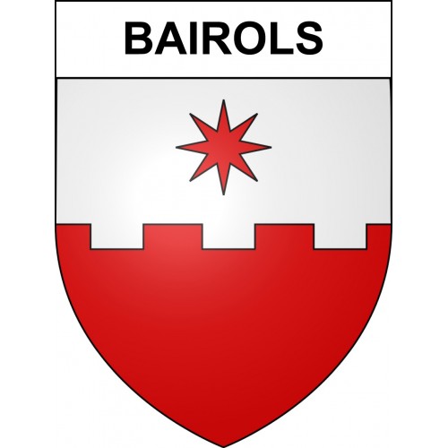 Bairols Sticker wappen, gelsenkirchen, augsburg, klebender aufkleber