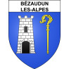 Bézaudun-les-Alpes Sticker wappen, gelsenkirchen, augsburg, klebender aufkleber