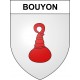 Bouyon Sticker wappen, gelsenkirchen, augsburg, klebender aufkleber