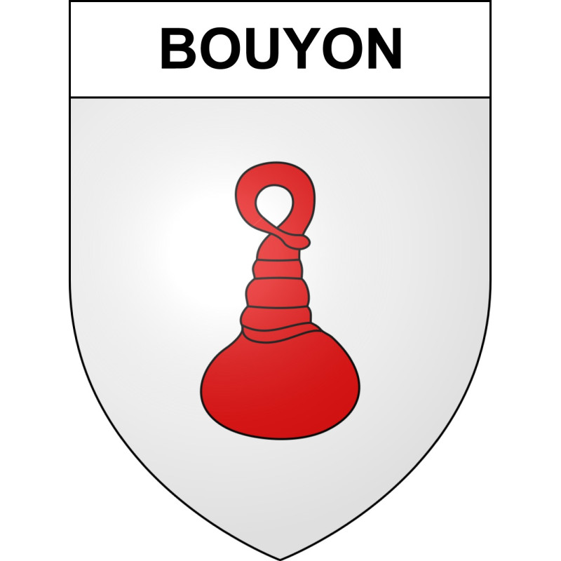 Stickers coat of arms Bouyon adhesive sticker