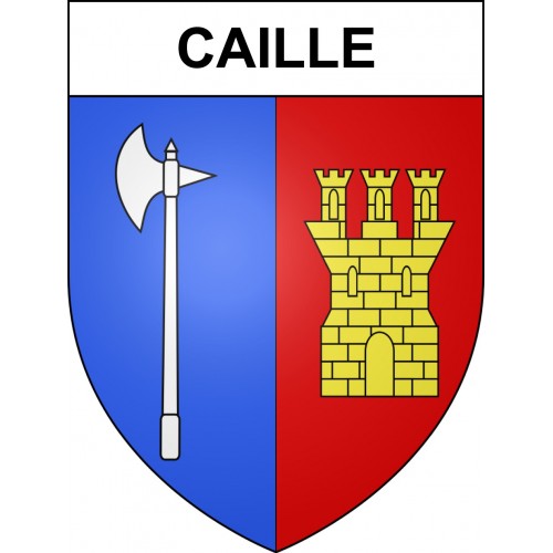 Stickers coat of arms Caille adhesive sticker