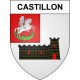 Castillon Sticker wappen, gelsenkirchen, augsburg, klebender aufkleber