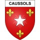 Stickers coat of arms Caussols adhesive sticker