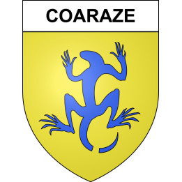Coaraze Sticker wappen, gelsenkirchen, augsburg, klebender aufkleber