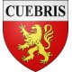 Cuébris Sticker wappen, gelsenkirchen, augsburg, klebender aufkleber