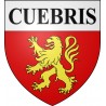 Cuébris 06 ville sticker blason écusson autocollant adhésif