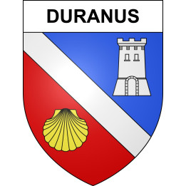Duranus 06 ville sticker blason écusson autocollant adhésif