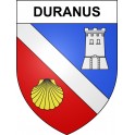 Duranus 06 ville sticker blason écusson autocollant adhésif