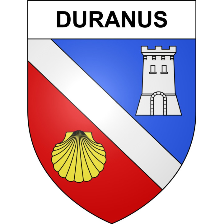 Stickers coat of arms Duranus adhesive sticker