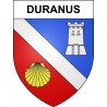 Adesivi stemma Duranus adesivo