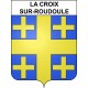 La Croix-sur-Roudoule Sticker wappen, gelsenkirchen, augsburg, klebender aufkleber