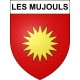 Stickers coat of arms Les Mujouls adhesive sticker