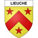 Pegatinas escudo de armas de Lieuche adhesivo de la etiqueta engomada