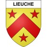 Lieuche 06 ville sticker blason écusson autocollant adhésif