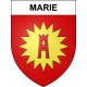 Marie 06 ville sticker blason écusson autocollant adhésif