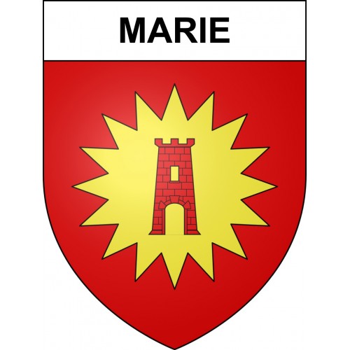 Adesivi stemma Marie adesivo