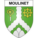 Moulinet Sticker wappen, gelsenkirchen, augsburg, klebender aufkleber